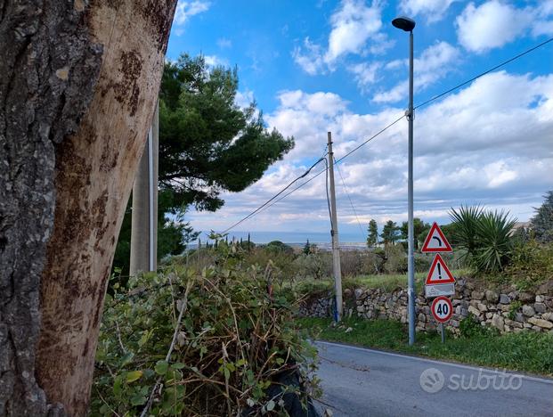 Rudere panoramico con terreno