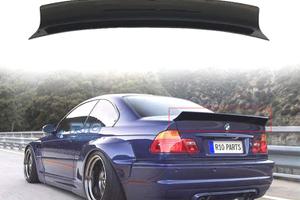SPOILER BMW E46 COUPE 98-05 NERO LUCIDO DUCK TAIL