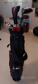 sacca e mazze da golf