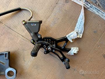 Pedane moto r6 2008/2017