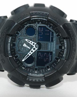 orologio G-Shock GA-100-1A1 Nero opaco diver sub