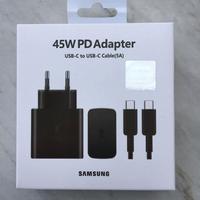 Caricatore Samsung 45W Ultra Veloce Nero