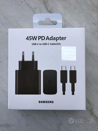 Caricatore Samsung 45W Ultra Veloce Nero