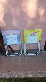 sdraiette mare bambini