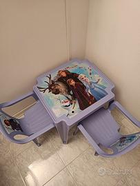 Tavolo e sedie Frozen