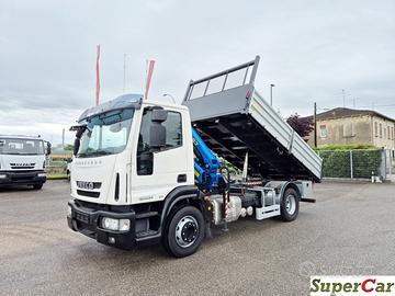 IVECO EUROCARGO 160E28 ribaltabile,gru,Radiocomand