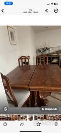 Tavolo lo quadrato antico