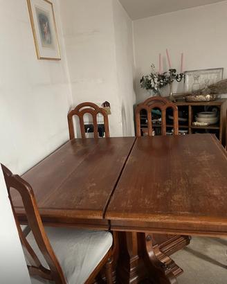 Tavolo lo quadrato antico