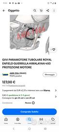 barre paratelaio e cavalletto laterale regolabile 