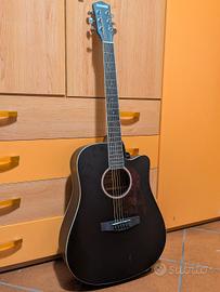 Chitarra Acustica DONNER Kit 4/4 (Nera) 