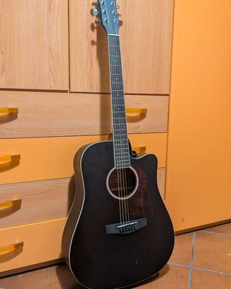 Chitarra Acustica DONNER Kit 4/4 (Nera) 