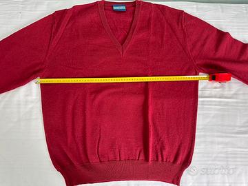 Maglione uomo, taglia 52, 50% lana, made in Italy