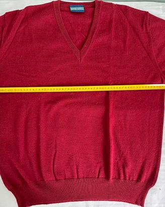 Maglione uomo, taglia 52, 50% lana, made in Italy