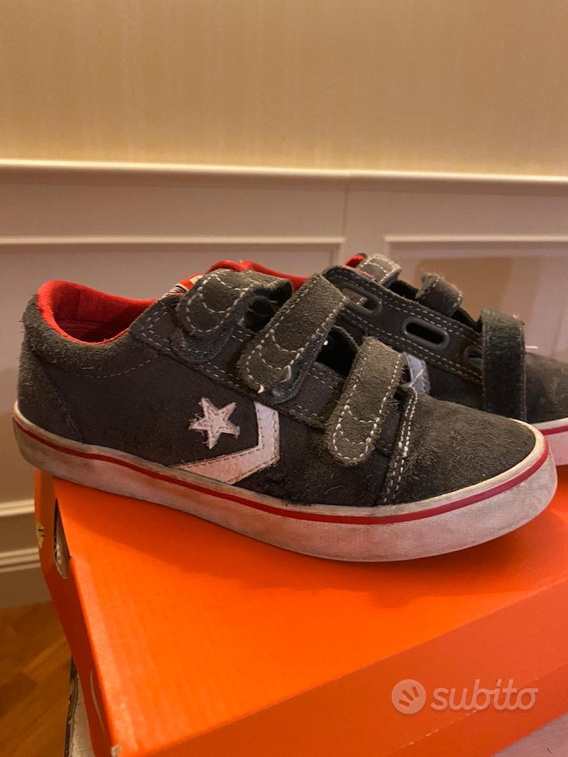 scarpe bambino Converse invernali vellutate grigie Tutto per i