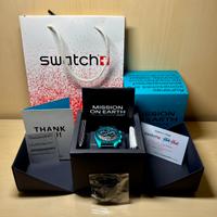 Omega x Swatch - Mission on Earth Polar Lights