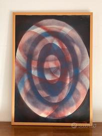 Grande quadro astratto anni ’70 – Roberto Pattina