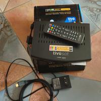 Ricevitore Digitale Tivùsat i-CAN 2850ST Combo HD 