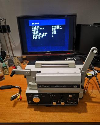 Telecinema Proiettore per Digitalizzare Super8 e 8