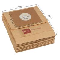 20 sacchetti di carta e filtro cotone per aspirapo
