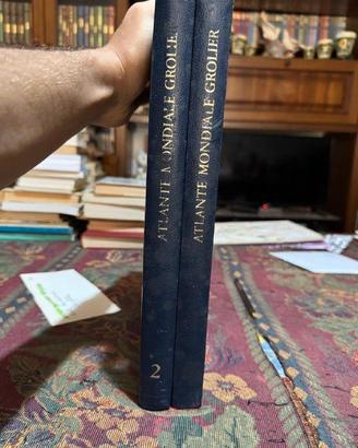 Atlante mondiale Grolier – opera completa in 2 vol