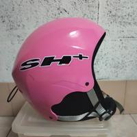 casco sci colore rosa