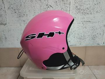 casco sci colore rosa