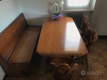 Set coordinato da pranzo vintage