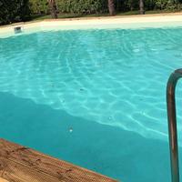 Piscina esterna in legno