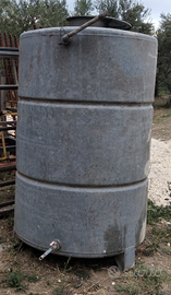Serbatoio zincato 15 qli