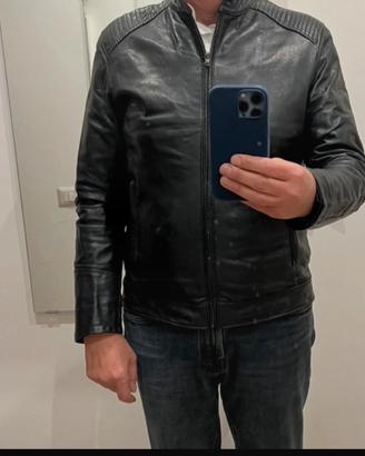 Giacca pelle uomo