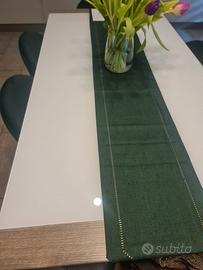 Tavolo legno e vetro