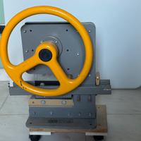 Tranciatrice, tagliapunte circolare,compressore