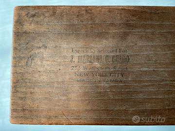 SCATOLA PER SIGARI "CORONAS" VUOTA!MADE IN U.S.A.