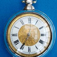 Antico e raro orologio inglese a verga 1869