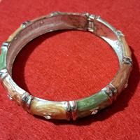 Bracciale vintage con mini swarovski, 3 colori