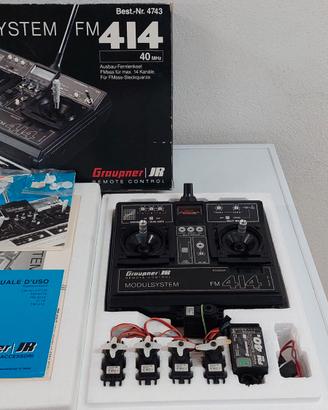 Radiocomando Graupner/JR FM414