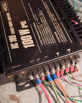 HC100 Revac - Stereo Power Amplifier HI-FI Car