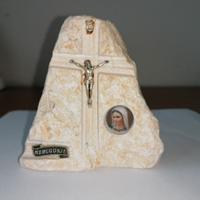 Pietra sasso Madonna di Medjugorje souvenir sacro