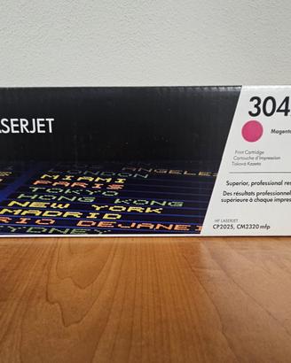 TONER HP 304A CC533A ORIGINALE MAGENTA