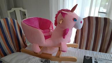 Unicorno a Dondolo  Rosa