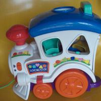 Locomotiva formine incastro gioco bambino Chicco v
