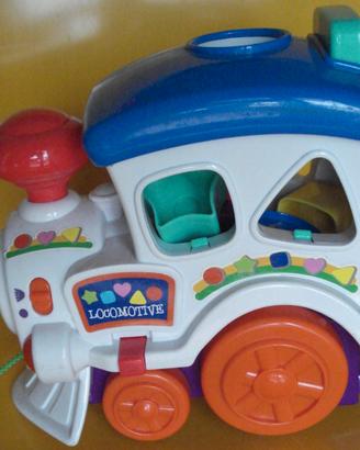Locomotiva formine incastro gioco bambino Chicco v