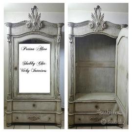 Armadio Cappottiera Luigi Filippo Shabby Chic