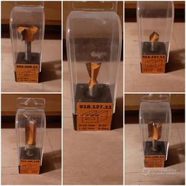 9 frese per legno gambo 8mm e 12mm 