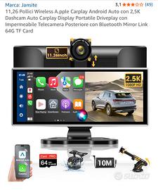 Car tablet 11 pollici android aplle