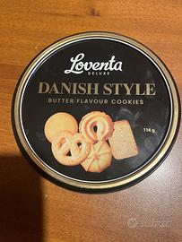 Scatola latta rotonda Loventa