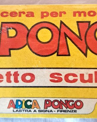 PONGO Antico  PANETTO CERA PER MODELLARE