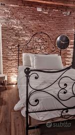 letto tre quarti antico