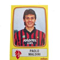 Paolo Maldini figurine calciatori panini varie