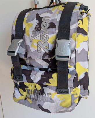 Zaino SEVEN Estensibile - Camouflage Grigio/Giallo